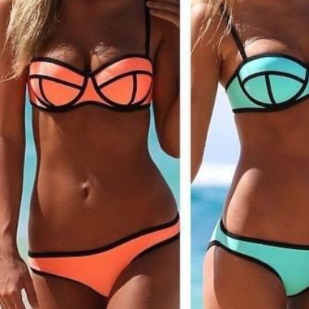 Triangl neon neoprene bikini